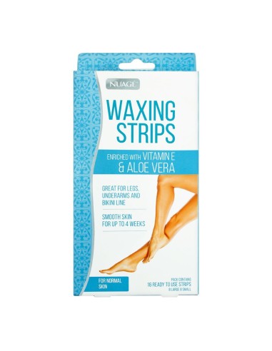 Nuage Waxing Strips For Legs Underarms And Bikini Line