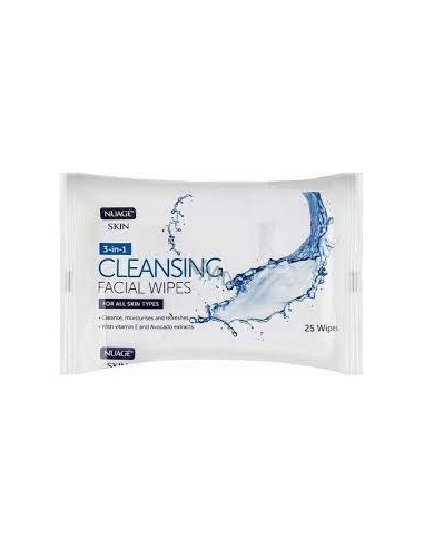 Nuage 3 In 1 Skin Cleansing Wipes