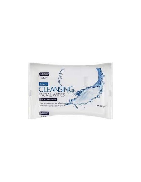 Nuage 3 In 1 Skin Cleansing Wipes Nuage 3 In 1 Skin Cleansing Wipes