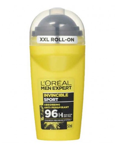 Men Expert 96H Invincible Sport Anti Perspirant Roll On Men Expert 96H Invincible Sport Anti Perspirant Roll On