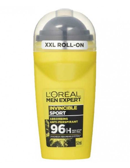 Men Expert 96H Invincible Sport Anti Perspirant Roll On Men Expert 96H Invincible Sport Anti Perspirant Roll On