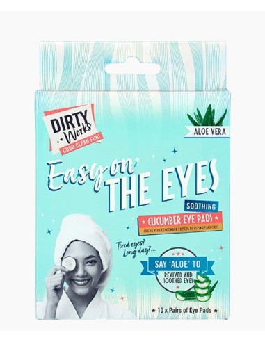 Dirty Works Easy On The Eyes Soothing Cucumber Eye Pads