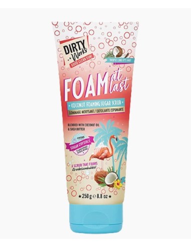 Dirty Works Foam At Last Coconut Foaming Sugar Scrub