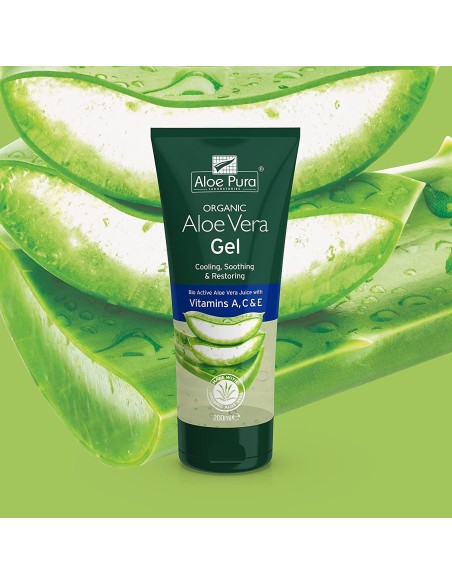 Aloe Pura Aloe Vera Gel With Vitamins A C And E Aloe Pura Aloe Vera Gel With Vitamins A C And E