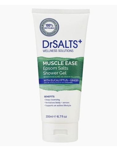 Dr Salts Muscle Ease Epsom Salts Shower Gel