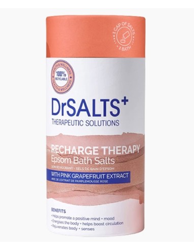 Dr Salts Recharge Therapy Epsom Bath Salts Dr Salts Recharge Therapy Epsom Bath Salts