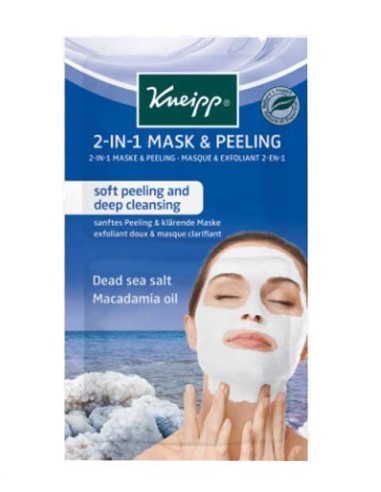Kneipp2In1 Mask And Peeling With Dead Sea Salt And Macadamia Oil