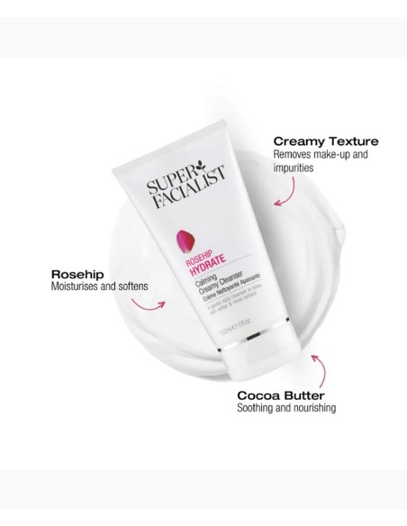 Super Facialist Rosehip Hydrate Calming Creamy Cleanser Super Facialist Rosehip Hydrate Calming Creamy Cleanser