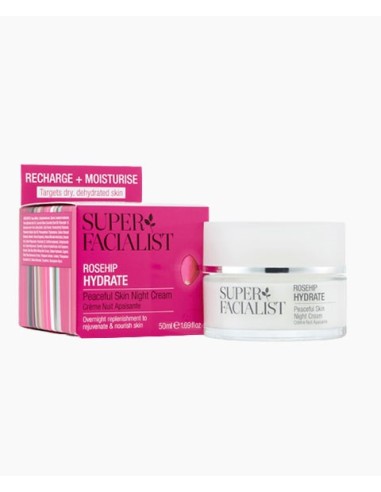 Super Facialist Rosehip Hydrate Peaceful Skin Night Cream