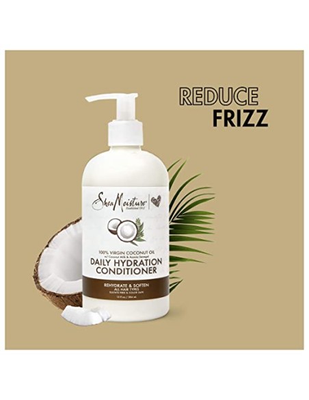 Shea Moisture100 Percent Virgin Coconut Oil Daily Hydration Conditioner Shea Moisture100 Percent Virgin Coconut Oil Daily Hydration Conditioner