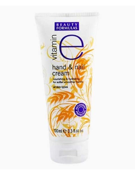 Beauty Formulas Vitamin E Hand And Nail Cream Beauty Formulas Vitamin E Hand And Nail Cream