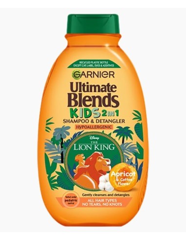 Ultimate Blends Kids 2In1 Apricot Shampoo And Detangler