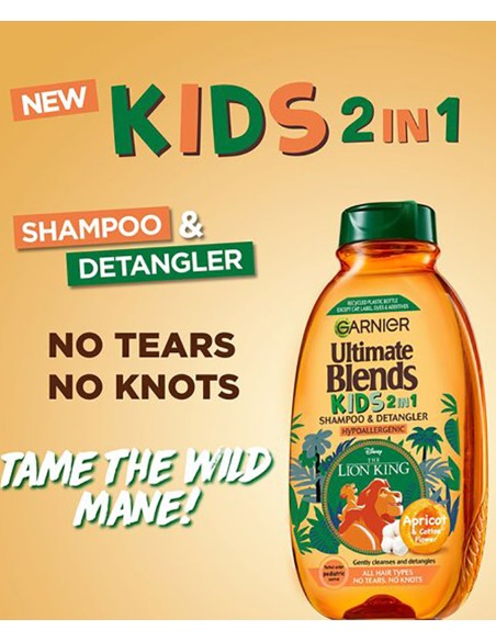 Ultimate Blends Kids 2In1 Apricot Shampoo And Detangler Ultimate Blends Kids 2In1 Apricot Shampoo And Detangler