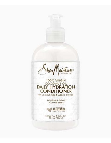 Shea Moisture100 Percent Virgin Coconut Oil Daily Hydration Conditioner Shea Moisture100 Percent Virgin Coconut Oil Daily Hydration Conditioner