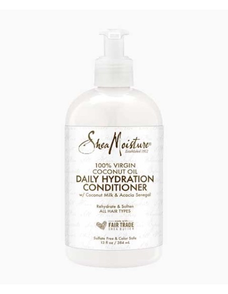 Shea Moisture100 Percent Virgin Coconut Oil Daily Hydration Conditioner Shea Moisture100 Percent Virgin Coconut Oil Daily Hydration Conditioner