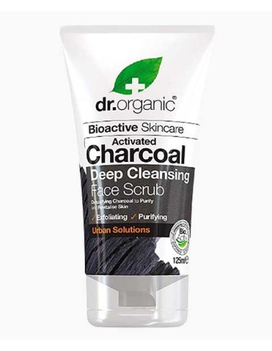 Bioactive Skincare Activated Charcoal Deep Cleansing Face Scrub