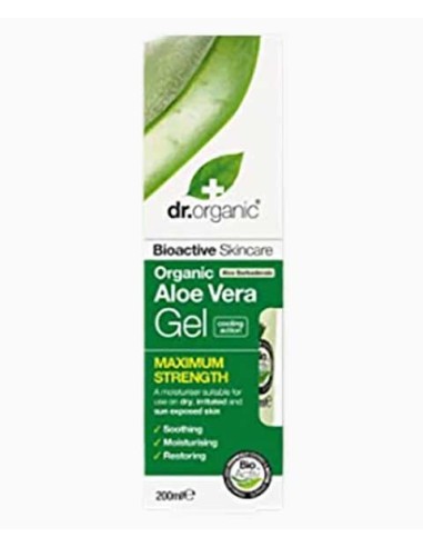 Bioactive Skincare Maximum Strength Organic Aloe Vera Gel
