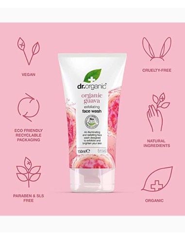 Organic Guava Exfoliating Face Wash