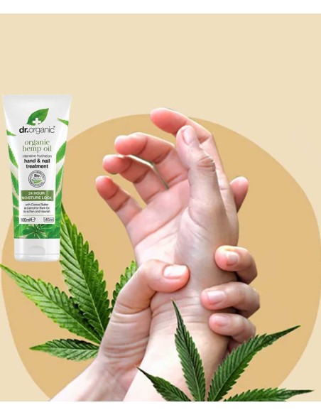 Organic Hemp Oil Hand And Nail Treatment