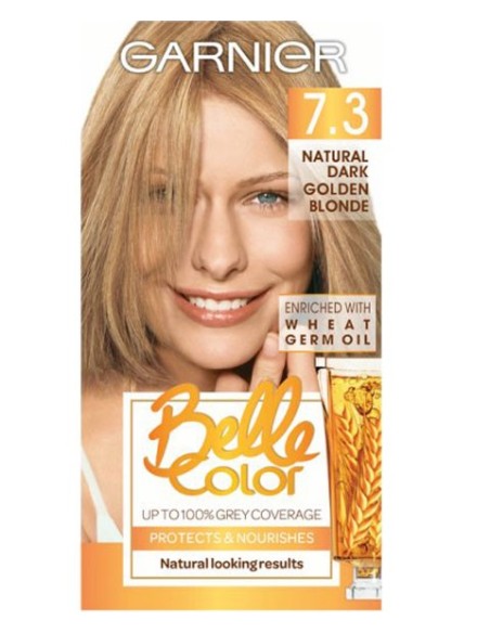 GarnierBelle Color Creme Permanent 7.3 Natural Dark Golden Blonde GarnierBelle Color Creme Permanent 7.3 Natural Dark Golden Blonde