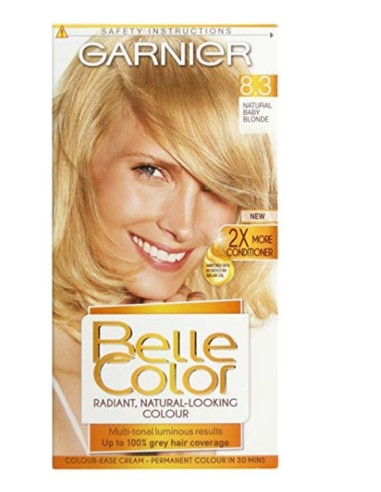 GarnierBelle Color Creme Permanent 8.3 Natural Baby Blonde