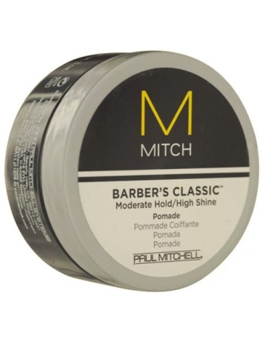 Paul Mitchell Soft StyleMitch Barber's Classic Moderate Hold High Shine Pomade Paul Mitchell Soft StyleMitch Barber's Classic Moderate Hold High Shine Pomade
