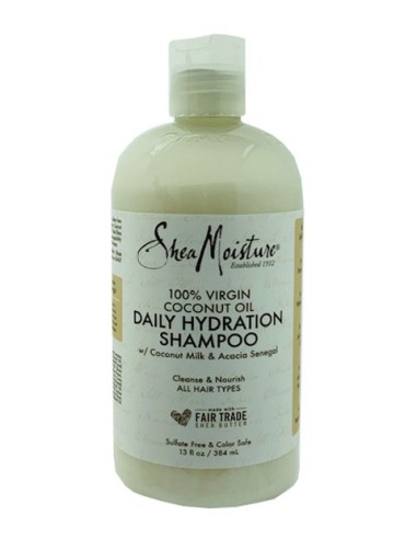 Shea Moisture100 Percent Virgin Coconut Oil Daily Hydration Shampoo Shea Moisture100 Percent Virgin Coconut Oil Daily Hydration Shampoo