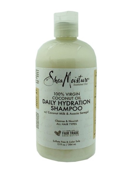 Shea Moisture100 Percent Virgin Coconut Oil Daily Hydration Shampoo Shea Moisture100 Percent Virgin Coconut Oil Daily Hydration Shampoo