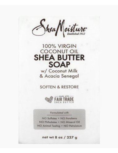 Shea MoistureVirgin Coconut Oil Shea Butter Soap
