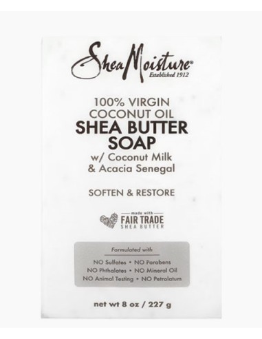 Shea MoistureVirgin Coconut Oil Shea Butter Soap Shea MoistureVirgin Coconut Oil Shea Butter Soap