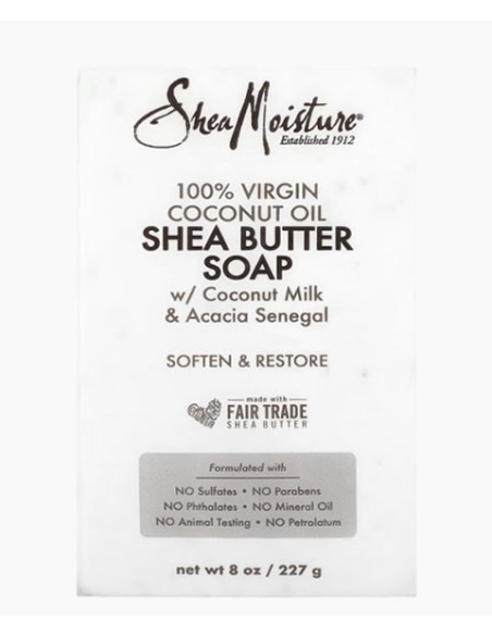 Shea MoistureVirgin Coconut Oil Shea Butter Soap Shea MoistureVirgin Coconut Oil Shea Butter Soap