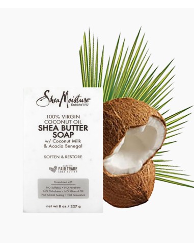 Shea MoistureVirgin Coconut Oil Shea Butter Soap Shea MoistureVirgin Coconut Oil Shea Butter Soap