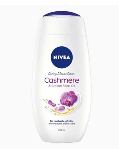 Nivea Cashmere And Cotton Seed Oil Shower Cream