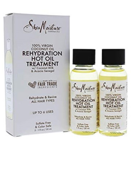 Shea Moisture100 Percent Virgin Coconut Oil Rehydration Hot Oil Treatment Shea Moisture100 Percent Virgin Coconut Oil Rehydration Hot Oil Treatment