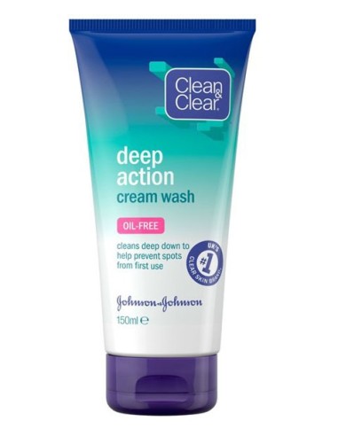 Clean And Clear Deep Action Cream Wash