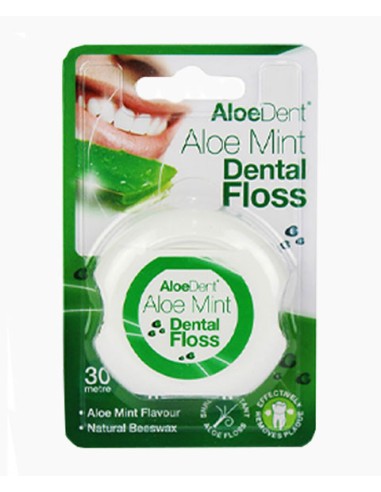 Aloedent Aloe Mint Dental Floss Aloedent Aloe Mint Dental Floss