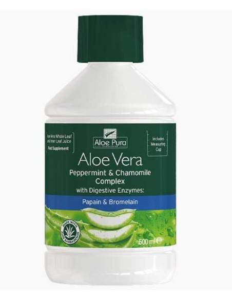 Aloe Pura Aloe Vera Peppermint And Chamomile Complex Juice Aloe Pura Aloe Vera Peppermint And Chamomile Complex Juice