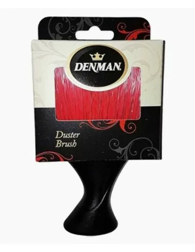 Denman Duster Brush For Hairdressers D78 Black And Red Bristle