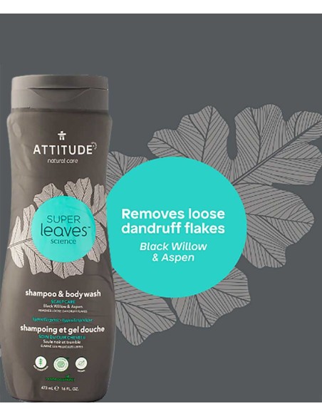 Super Leaves Science Natural 2 In 1 Shampoo And Body Wash