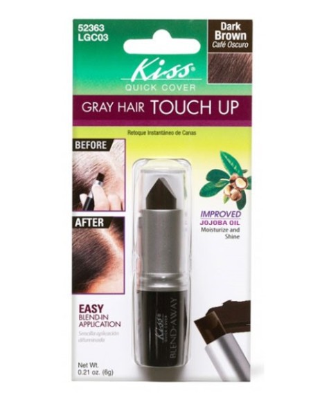 Kiss New York ProfessionalQuick Cover Gray Hair Touch Up LGC03 Kiss New York ProfessionalQuick Cover Gray Hair Touch Up LGC03
