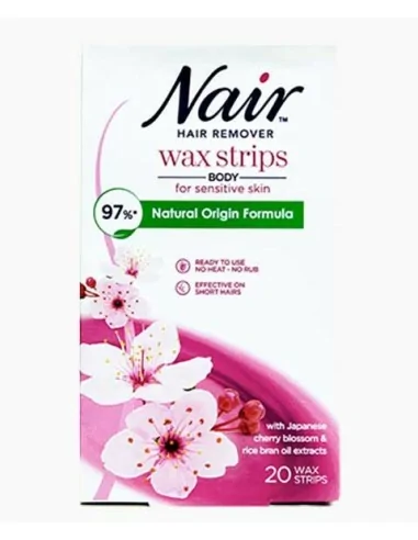 Hair Remover Face Wax Strips With Japanese Cherry Blossom