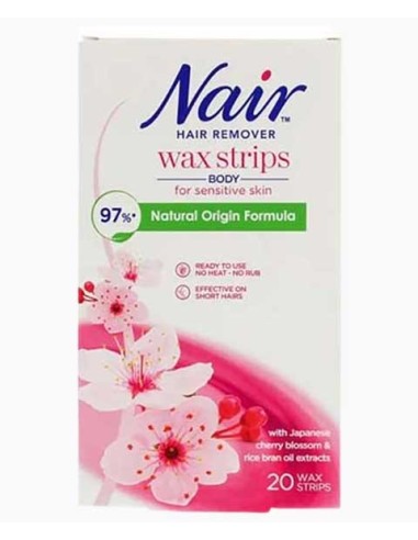 Hair Remover Body Wax Strips With Japanese Cherry Blossom