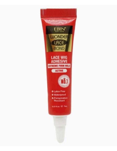 Wonder Lace Bond Lace Wig Adhesive Extreme Firm Hold Tube Active Wonder Lace Bond Lace Wig Adhesive Extreme Firm Hold Tube Active