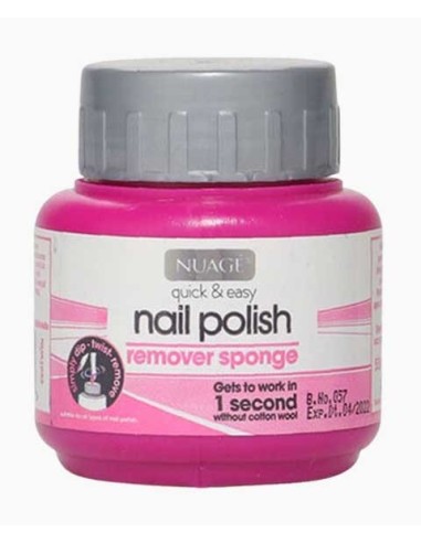 Nuage Quick And Easy Nail Polish Remover Sponge Nuage Quick And Easy Nail Polish Remover Sponge