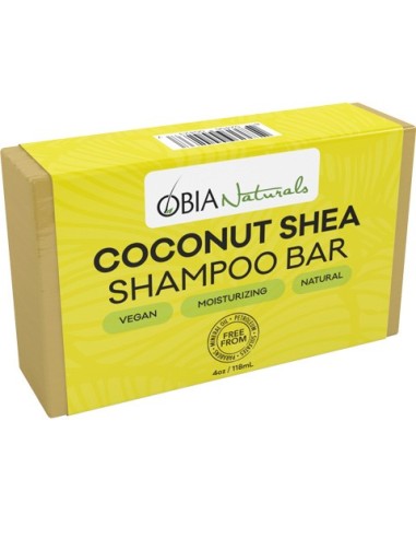 Obia Naturals Coconut Shea Shampoo Bar