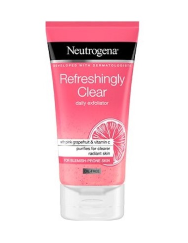 Refreshingly Clear Pink Grapefruit Daily Exfoliator Scrub