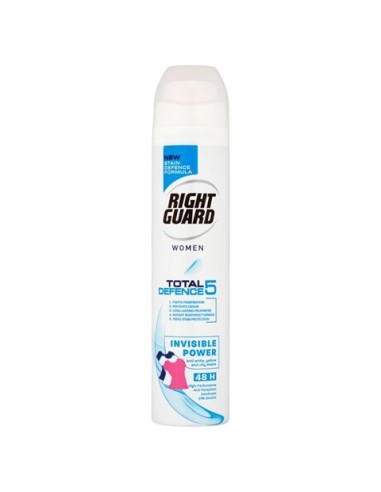 Scwarzkopf FragranceRight Guard Women Total Defence 5 Invisible Antiperspirant