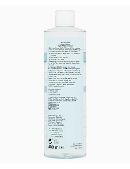 Neutrogena Hydro Boost Triple Micellar Water Neutrogena Hydro Boost Triple Micellar Water