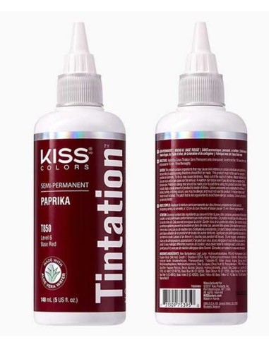 Kiss Colors Tintation Semi Permanent Paprika T850