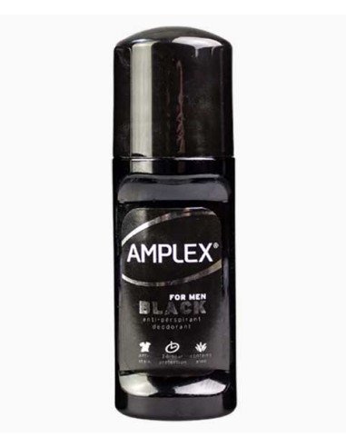Amplex Black Anti Perspirant Men Deodorant Roll On